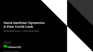 Hand sanitizer dynamics a post COVID look report cover