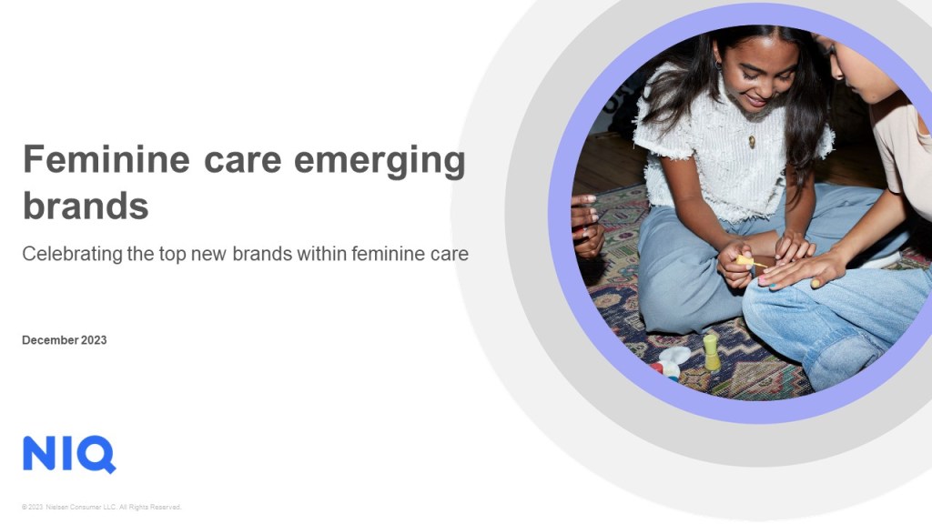 Emerging brands: Feminine care 2024