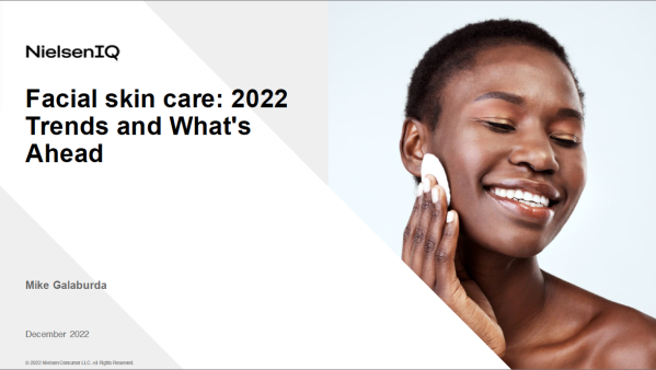 Facial skin care 2022 trends and what's ahead report cover