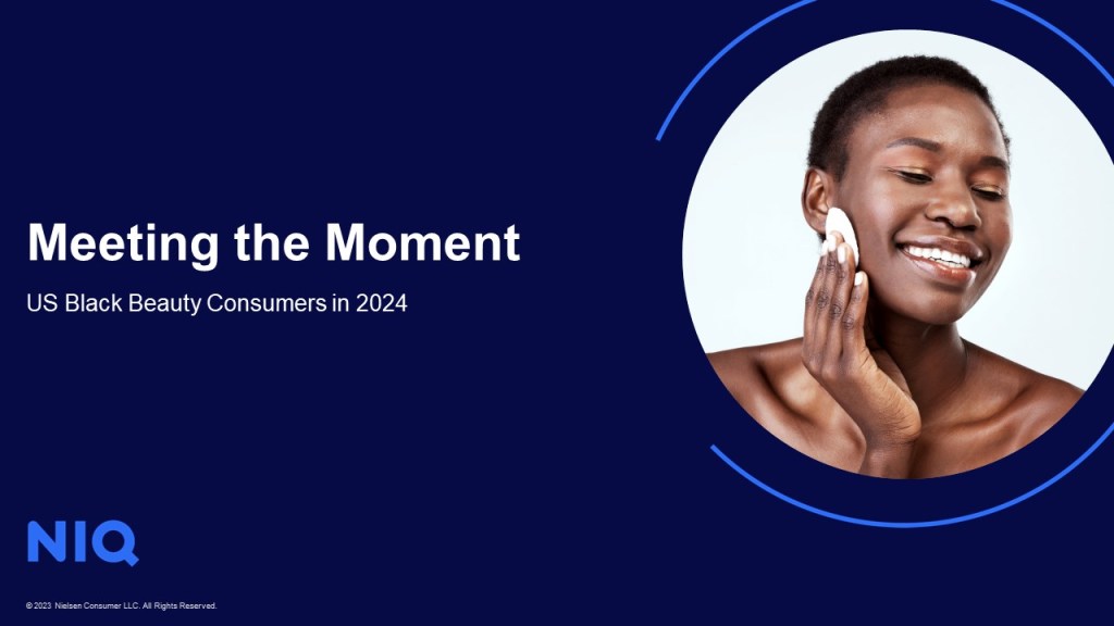 The Black beauty consumer 2024