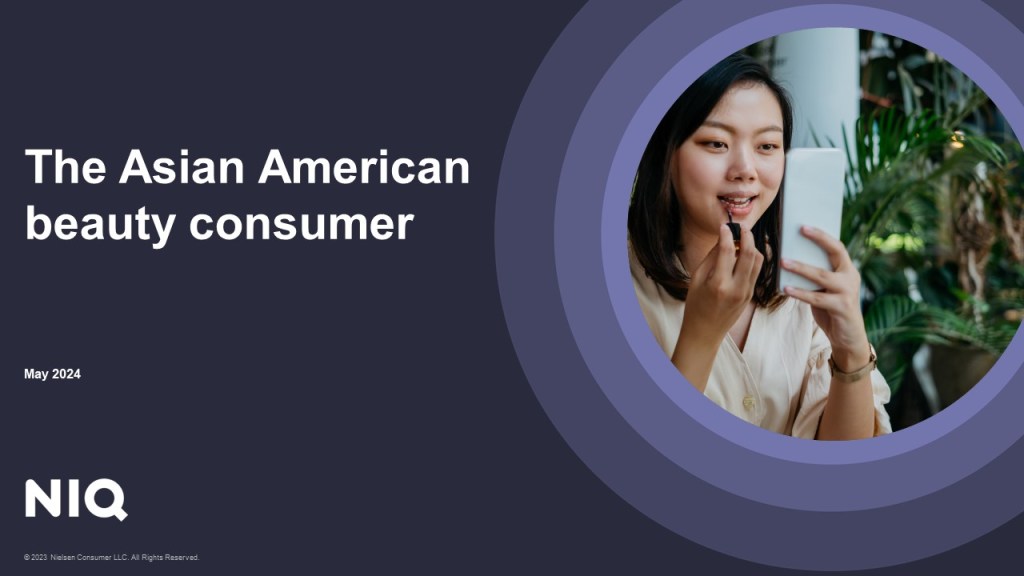 US Asian American beauty consumer 2024