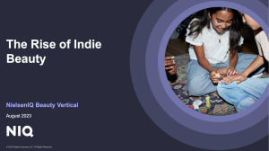 US The rise of Indie beauty