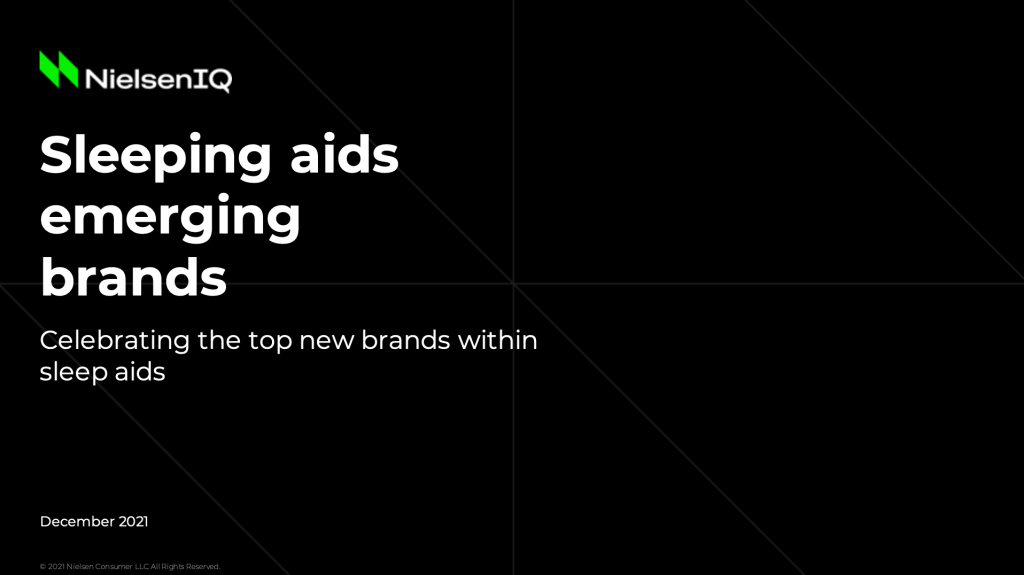 Emerging brands: Sleeping aids