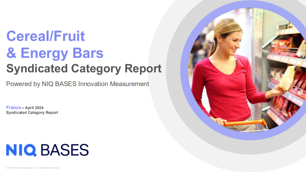 France – Cereal/Fruit & Energy Bars –  IM Syndicated Category Report (April 2024)