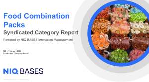 Food Combinations packs Feb 2024 report cover