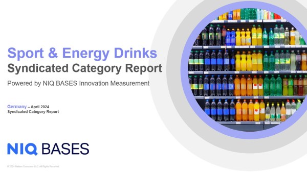 Sport & Energy Drinks Innovation Measurement Germany Report Cover