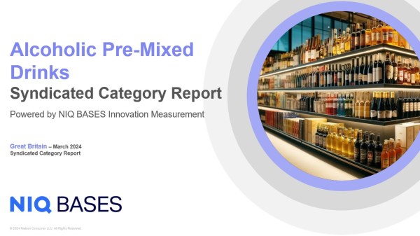 Alcoholic Pre-Mixed Drinks Innovation Measurement Great Britain Report Cover