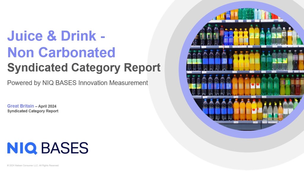 Great Britain Juice & Drink – Non Carbonated IM Syndicated Category Report