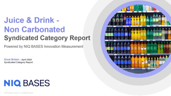 Juice & Drink Innovation Measurement Great Britain Report Cover