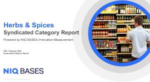 United States Herbs & Spices​​ IM Syndicated Category Report cover