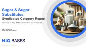 United States Sugar & Sugar Substitutes​​ IM Syndicated Category Report cover