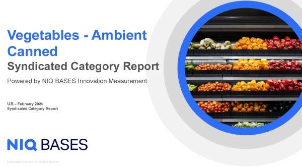 United States Vegetables - Ambient Canned​​ IM Syndicated Category Report cover