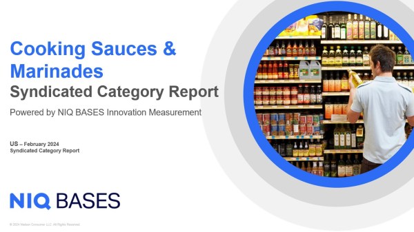 Cooking Sauces & Marinades Innovation Measurement US Report Cover