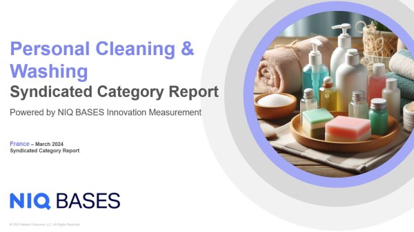 Personal Cleaning & Washing Innovation Measurement France Report Cover