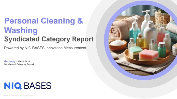 Personal Cleaning & Washing Innovation Measurement Germany Report Cover