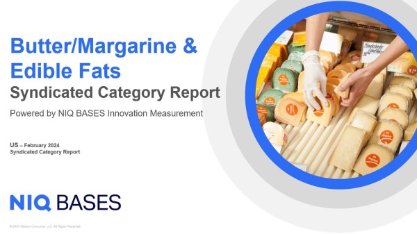 Butter Margarine & Edible Fats Innovation Measurement US Report Cover