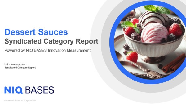 Dessert Sauces​​ Innovation Measurement US Report Cover