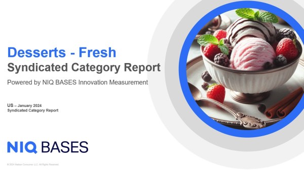 Desserts - Fresh - Ambient​​ Innovation Measurement US Report Cover