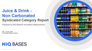 Juice & Drink - Non Carbonated Innovation Measurement US Report Cover