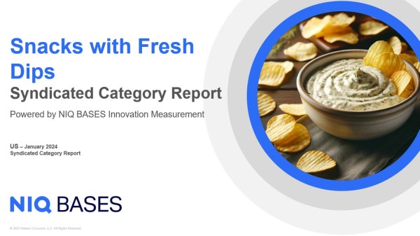 Snacks with Fresh Dips Innovation Measurement US Report Cover