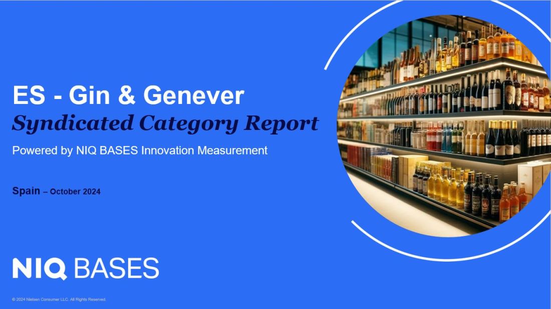 Spain &ndash; Gin & Genever &ndash; IM Syndicated Category Report (Oct 2024)