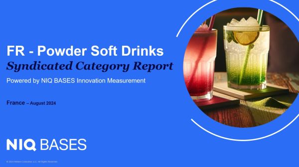 France - Powder Soft Drinks - IM Syndicated Category Report (Aug 2024)