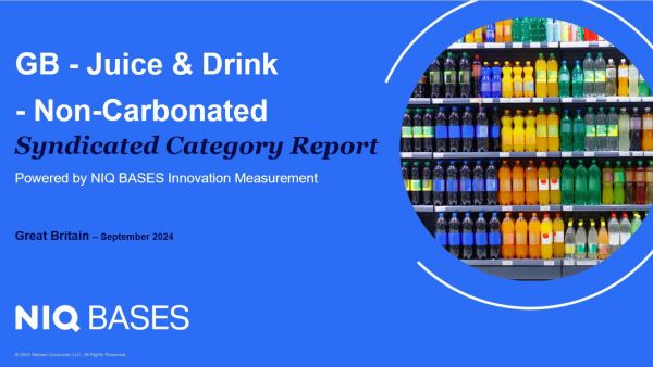 Great Britain - Juice & Drink - Non Carbonated - IM Syndicated Category Report (Aug 2024)