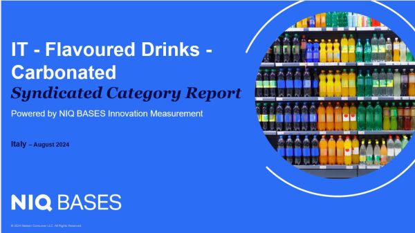 Italy - Flavoured Drinks - Carbonated - IM Syndicated Category Report (Aug 2024)