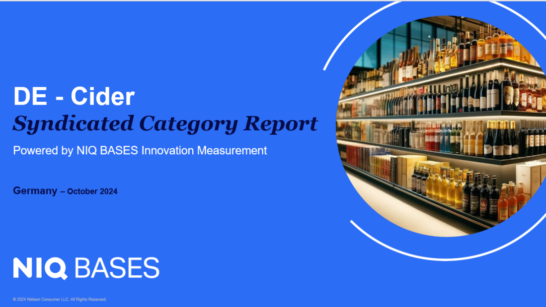 Germany &ndash; Cider &ndash; IM Syndicated Category Report (Oct 2024)