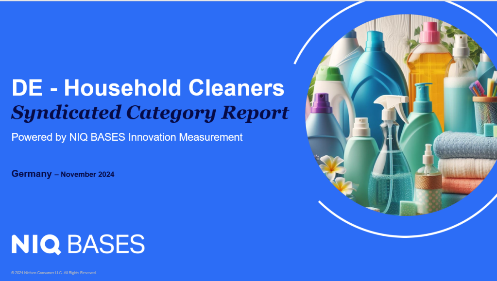 Germany – Household Cleaners​ – IM Syndicated Category Report (Nov 2024)