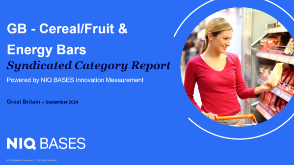 Great Britain - Cereal/Fruit & Energy Bars - IM Syndicated Category Report (Sep 2024)