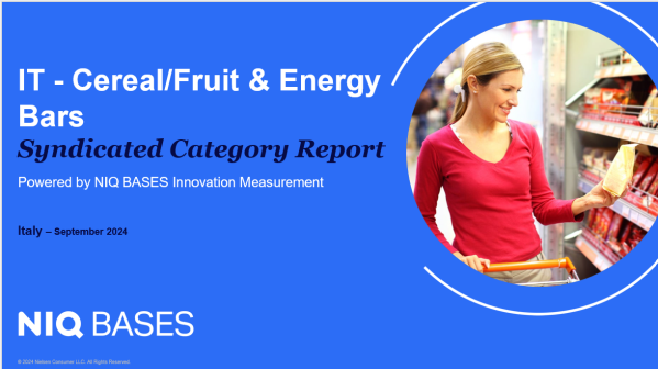 Italy - Cereal/Fruit & Energy Bars - IM Syndicated Category Report (Sep 2024)