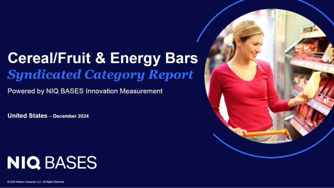 United States &ndash; Cereal/Fruit & Energy Bars &ndash; IM Syndicated Category Report (Dec 2024)