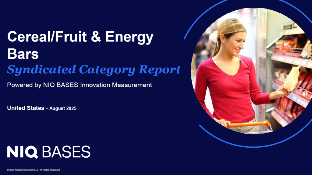 United States – Cereal/Fruit & Energy Bars – IM Syndicated Category Report (Aug 2025)