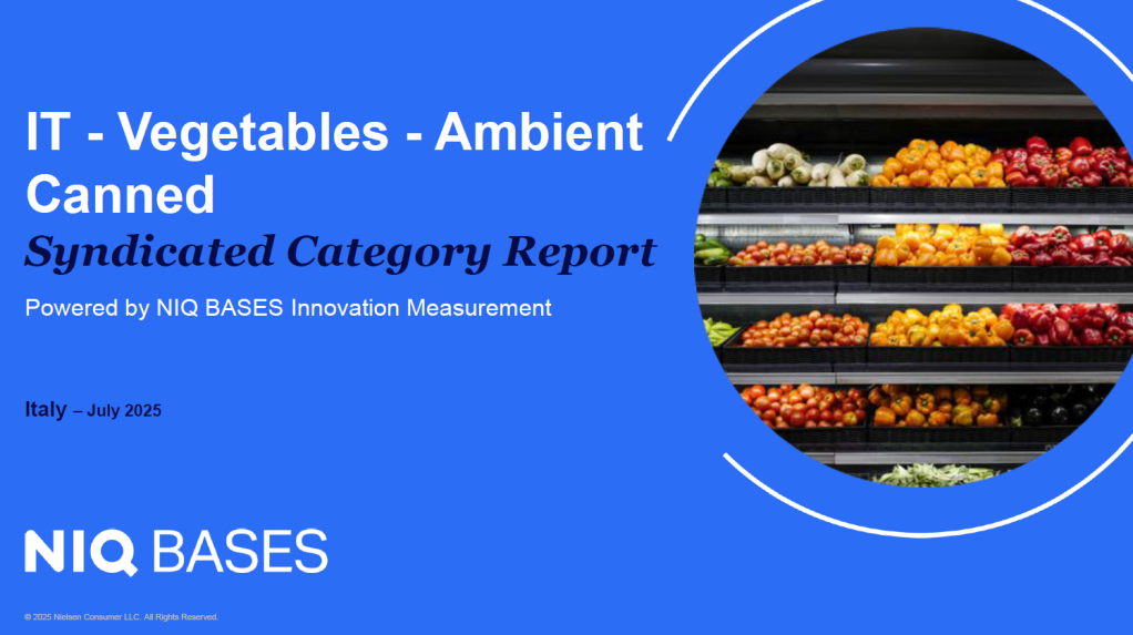 Italy – Vegetables – Ambient Canned – IM Syndicated Category Report (July 2025)