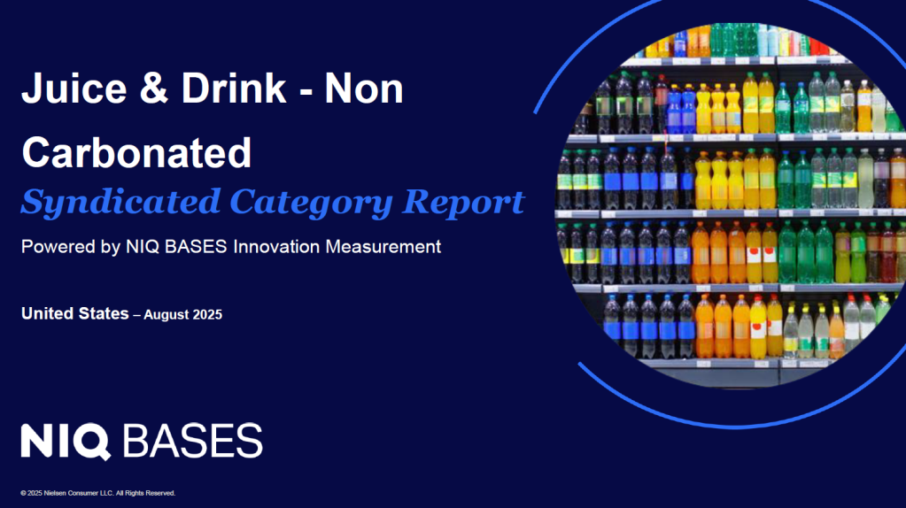 United States – Juice & Drink – Non Carbonated – IM Syndicated Category Report (Aug 2025)