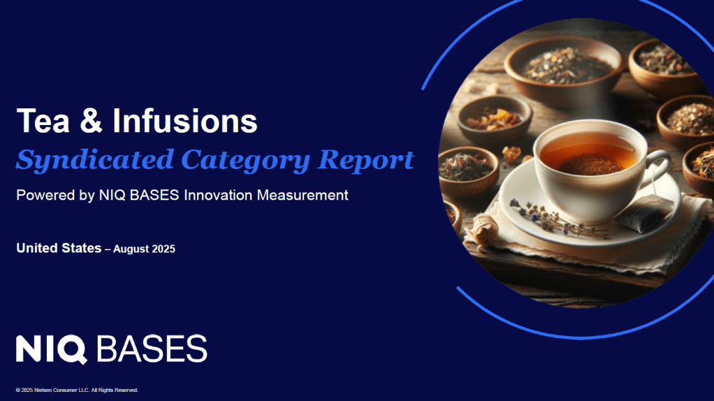 United States – Tea & Infusions – IM Syndicated Category Report (Aug 2025)
