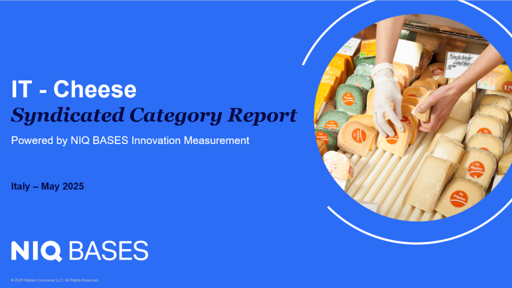 Italy – Cheese – IM Syndicated Category Report (May 2025)