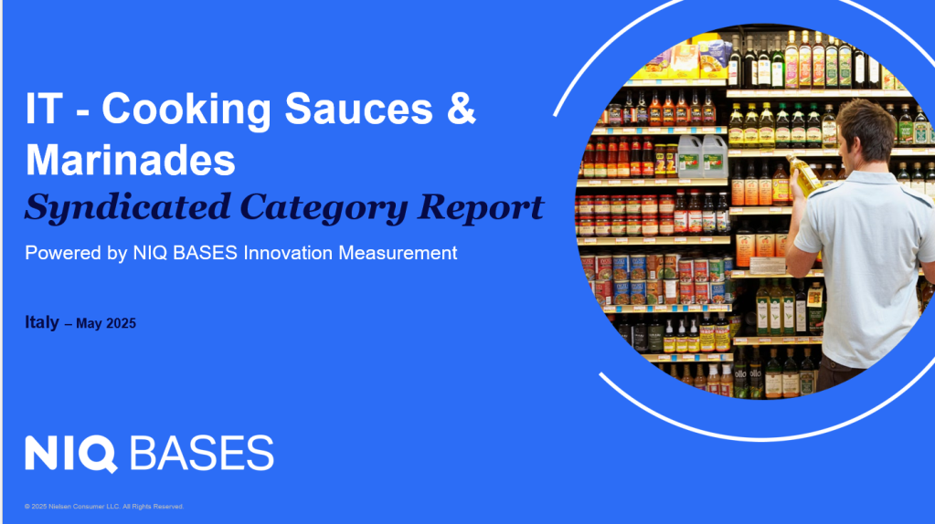 Italy – Cooking Sauces & Marinades – IM Syndicated Category Report (May 2025)