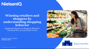 women at the supermarket in Philippines