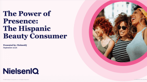 banner of the beauty consumer
