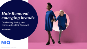 hair removal emerging brands niq